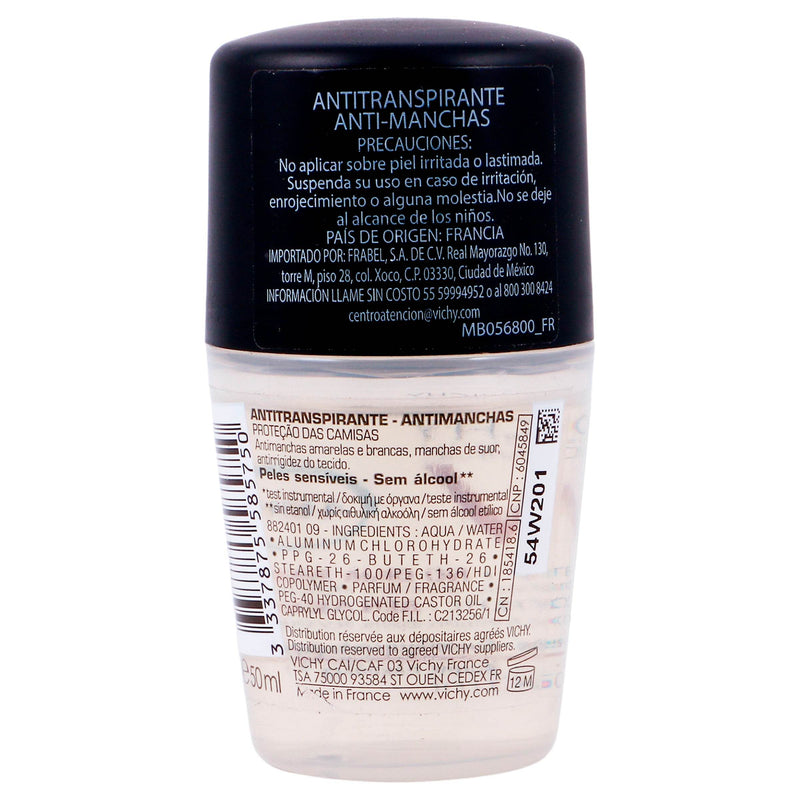 Vichy Homme Antitranspirante 50Ml - WeCare Pharma