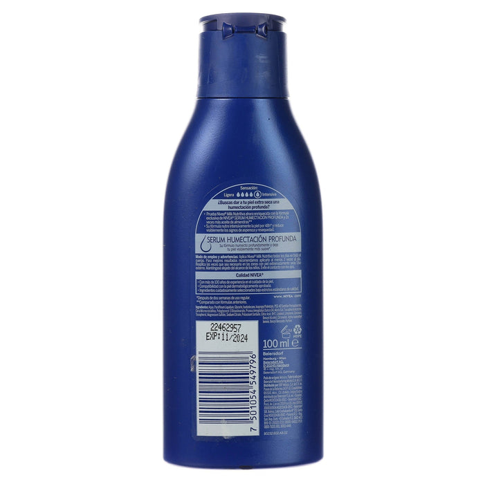 Nivea Milk Nutritiva Crema 100Ml - WeCare Pharma