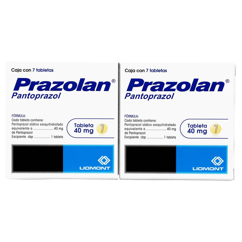 Prazolan 40Mg Con 14 Duopack Tabletas (Pantoprazol) - WeCare Pharma