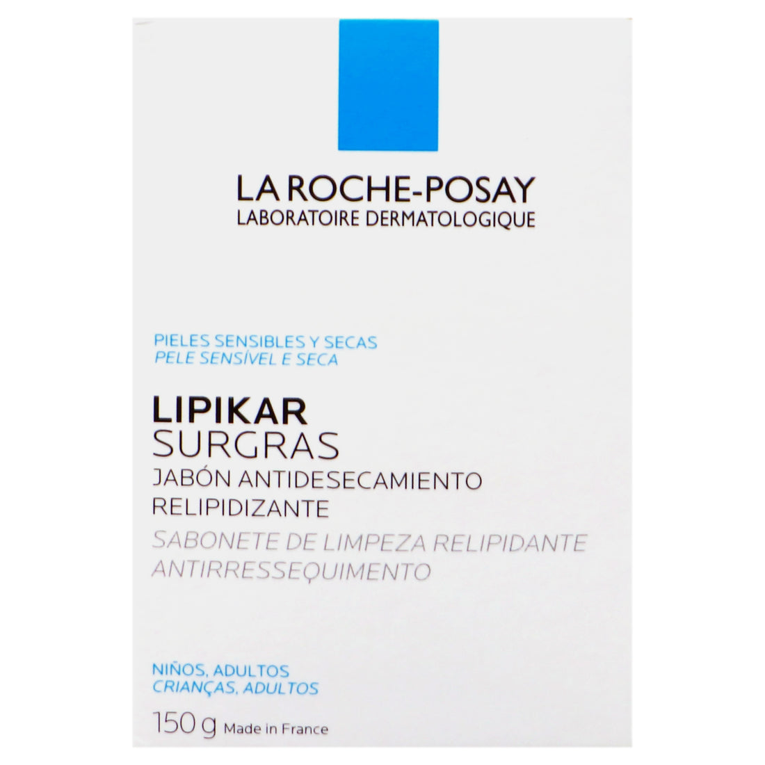 La Roche-P Lipikar Surgras Antidesecamiento Barra 150G 8 - 3433422404533