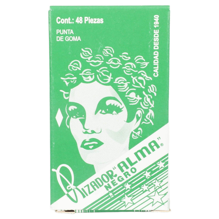 Pasador Alma Negro Con 48 Pzas - WeCare Pharma