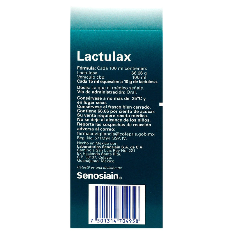 Lactulax Jarabe 10G/15Ml 125Ml (Lactulosa) - WeCare Pharma