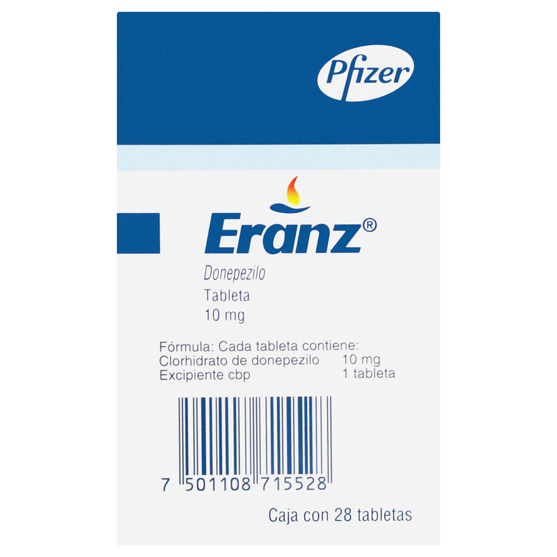 Eranz 10Mg Con 28 Tabletas (Donepezilo) - WeCare Pharma