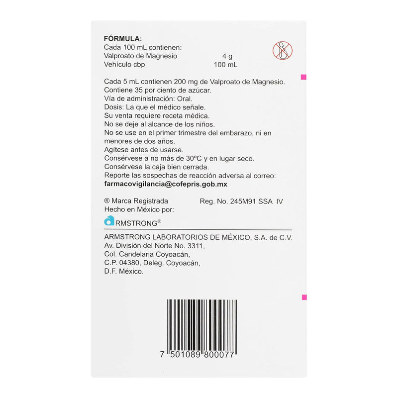 Atemperator S Suspensión 4G/100Ml 100Ml (Valproato De Magnesio) - WeCare Pharma