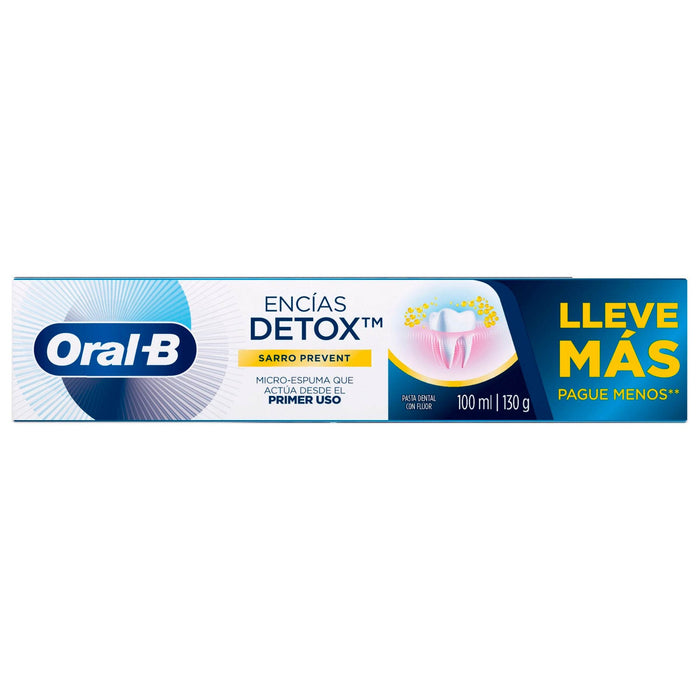 Oral-B Encias Detox Antisarro 130G - WeCare Pharma