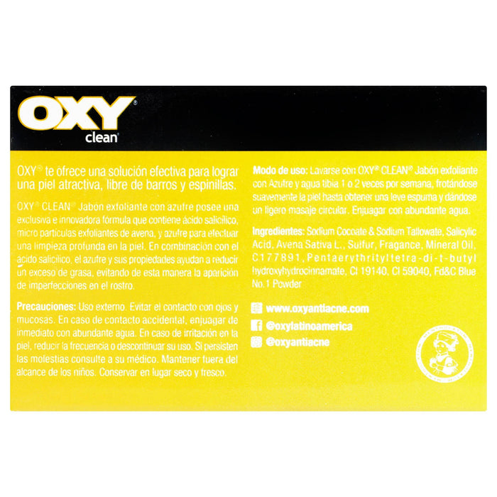 Jabon Oxy Clean 2% Exfoliante Azufre 90G - WeCare Pharma