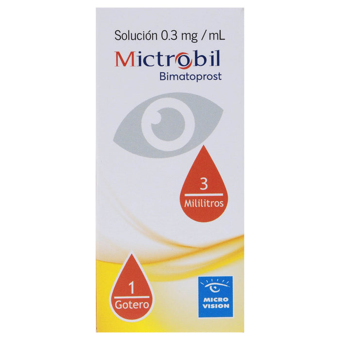 Mictrobil Gotas 0.3Mg/Ml (Bimatoprost) - WeCare Pharma