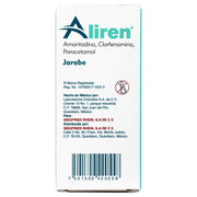 Aliren Jarabe 0.50G/0.02G/3G/100Ml 60Ml (Amantadina/Clorfenamina/Paracetamol) - WeCare Pharma
