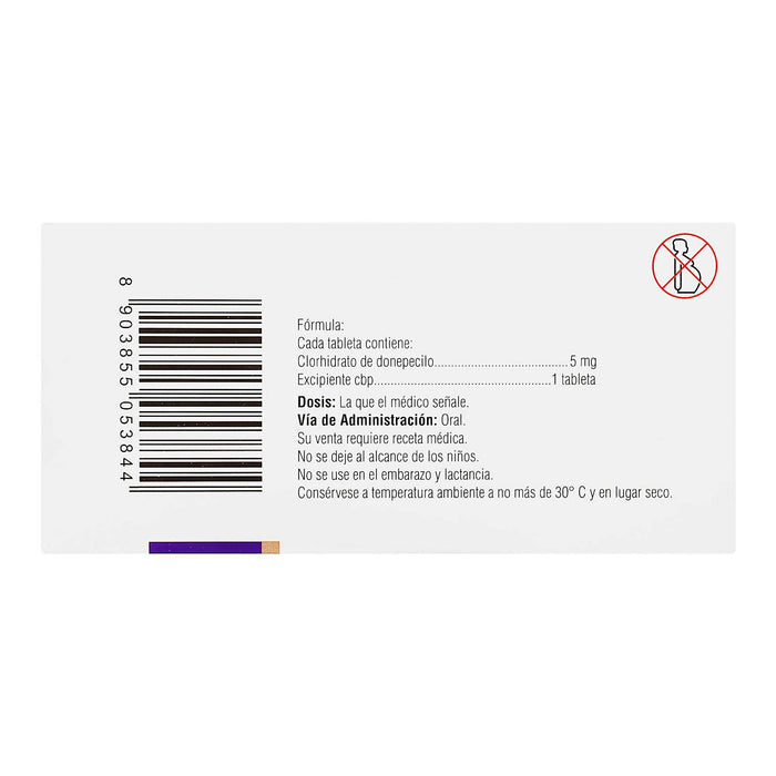 Pezzil 5Mg Con 28 Tabletas (Donepezilo) - WeCare Pharma