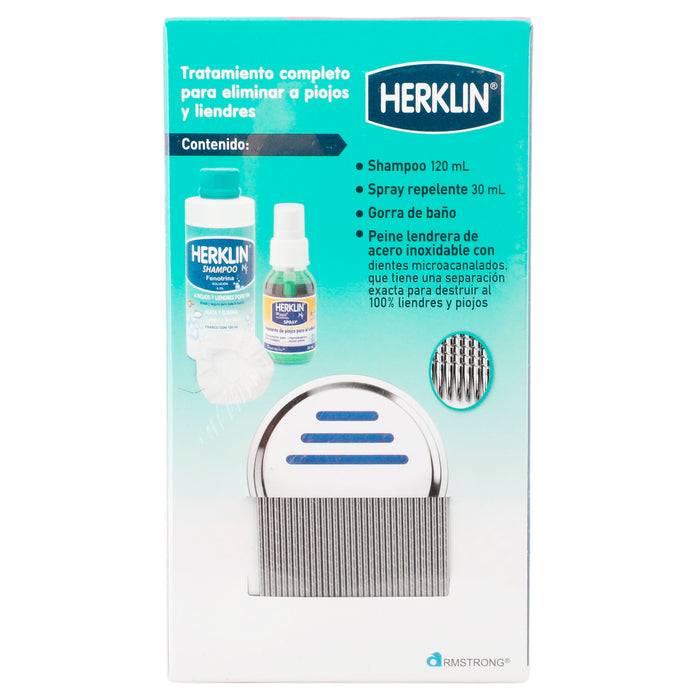 Herklin Kit Antipiojos 4 Pzas 6 - 7501089810571