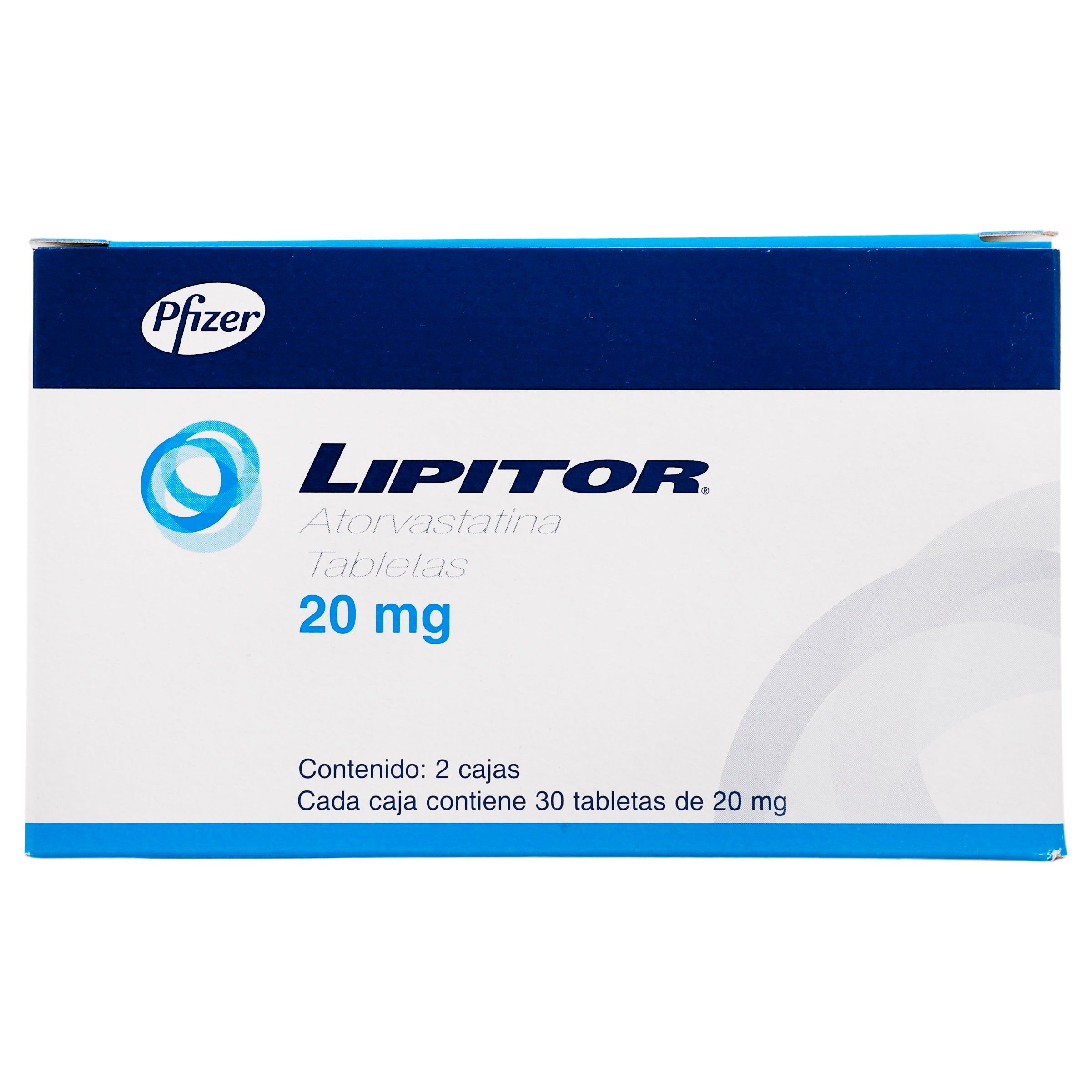 Lipitor 20Mg Con 30+30 Tabletas (Atorvastatina) 6 - 7501287640895