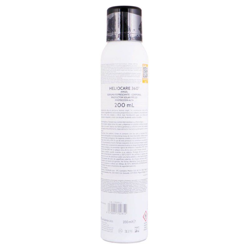 Cantabria Heliocare 360 Airgel Corporal Fps50 200Ml - WeCare Pharma
