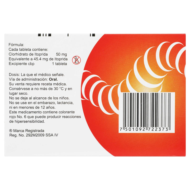 Dagla 50Mg Con 30 Tabletas (Itoprida) - WeCare Pharma