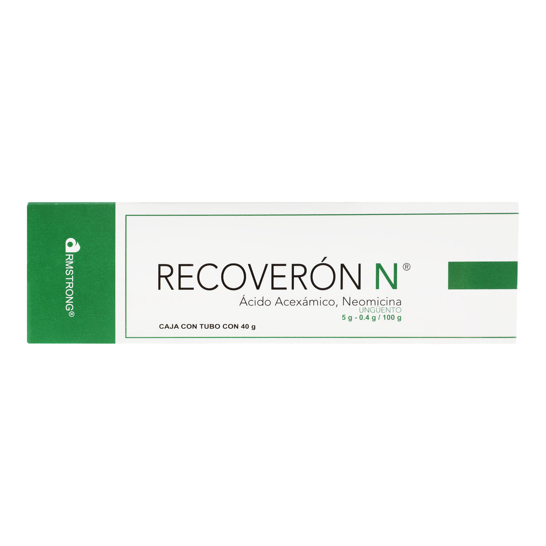 Recoveron N Ung 5G/0.4G 40G (Acido Acexamico/Neomicina) 6 - 7501089804310