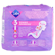 Toallas Saba Buenas Noches Nocturna Con Alas Con 8 - WeCare Pharma