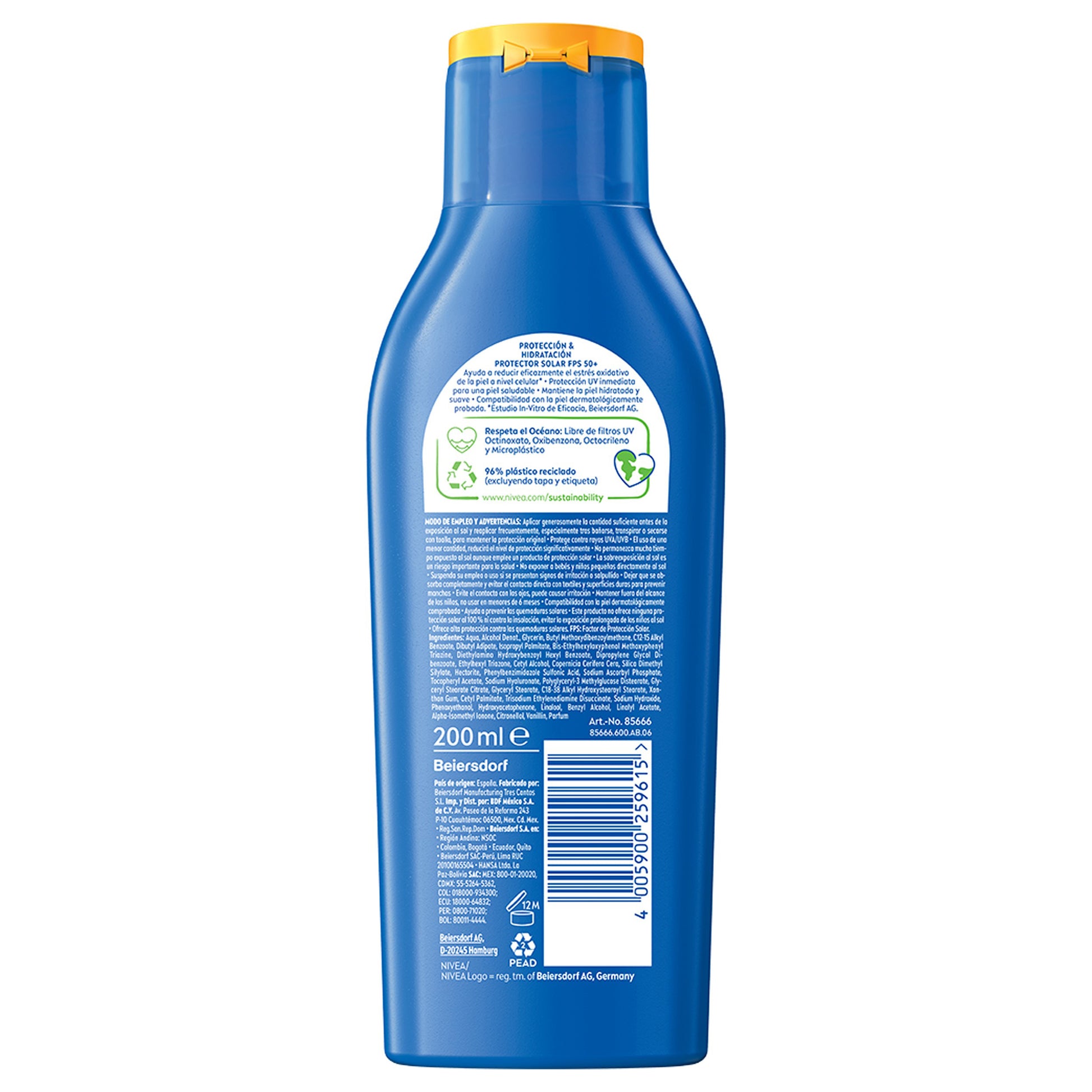 Nivea Sun Protección E Hidratación Fps50 200Ml 8 - 4005900259615