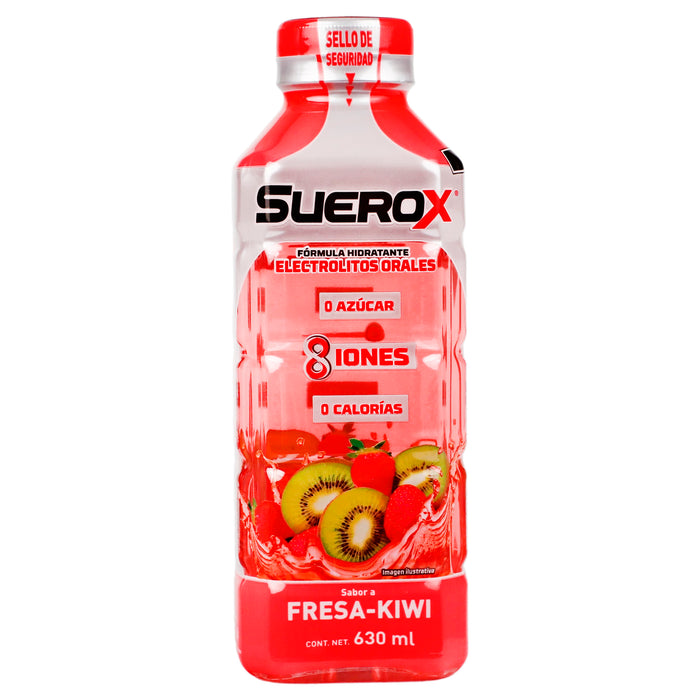 Suerox 8Iones Frasco 630Ml Fresa-Kiwi (Electrolitos Orales) 7 - 650240032264