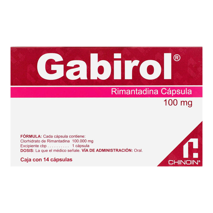 Gabirol 100Mg Con 14 Tabletas (Rimantadina) - WeCare Pharma