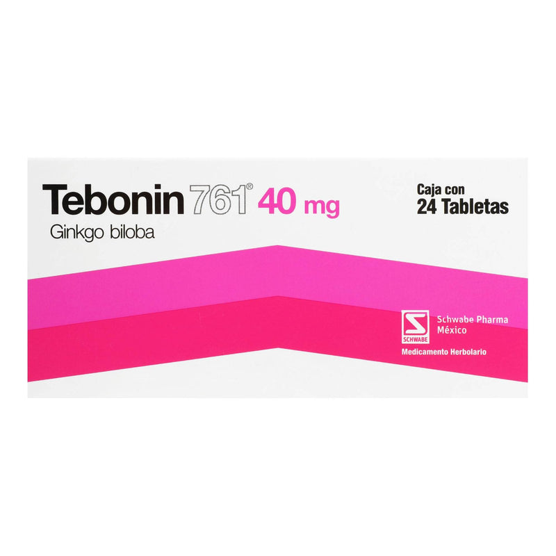 Tebonin 40Mg Con 24 Tabletas (Ginkgo Biloba) - WeCare Pharma