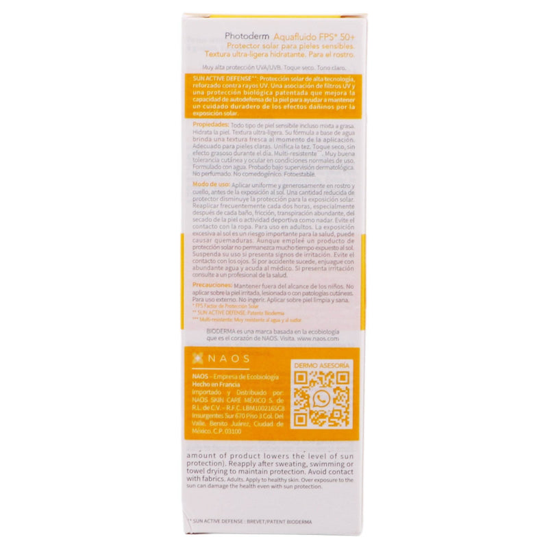Bioderma Photoderm Max Aquafluido Tono Claro Fps50 40Ml - WeCare Pharma