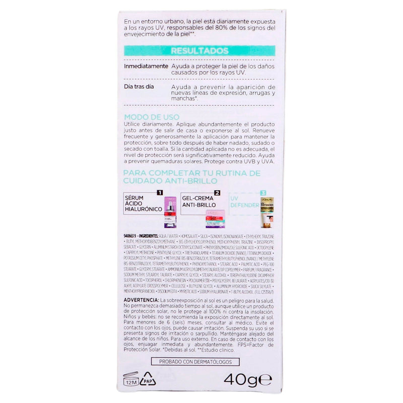 Loreal Uv Defender Fps50 40G - WeCare Pharma
