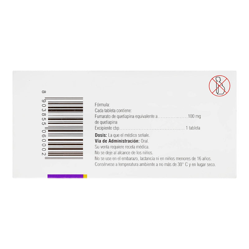 Q-Mind 100Mg Con 30 Tabletas (Quetiapina) - WeCare Pharma