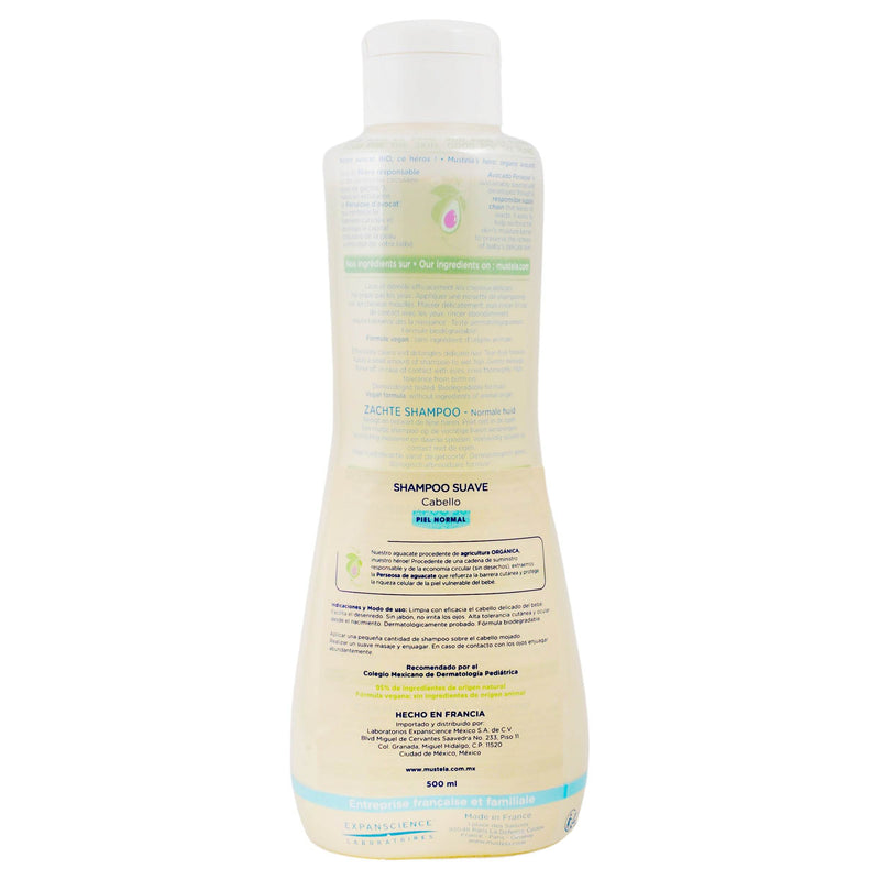 Mustela Shampoo Bebe Piel Normal 500Ml - WeCare Pharma