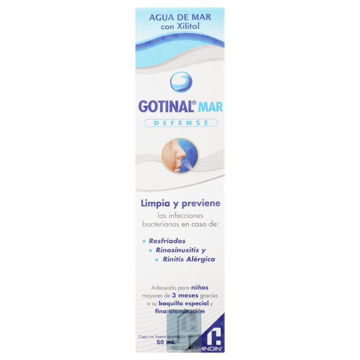 Gotinal Mar Defense Spray 50Ml (Agua De Mar/Xilitol) 5 - 7501088513848