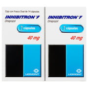 Inhibitron F 40Mg Con 14 Duopack Capsulas (Omeprazol) - WeCare Pharma