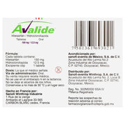 Avalide 150/12.5Mg Con 28 Tabletas (Irbesartan/Hidroclorotiazida) - WeCare Pharma