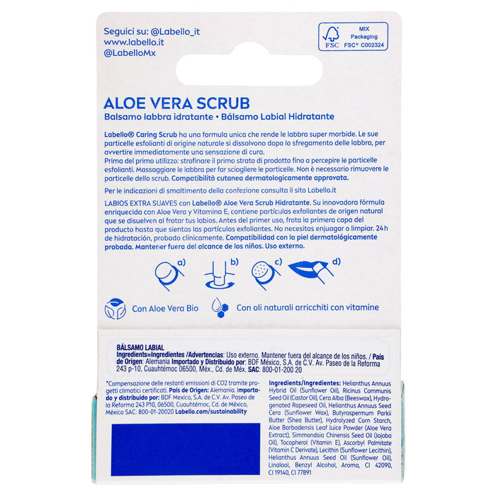 Labello Aloe Vera 4.8G - WeCare Pharma