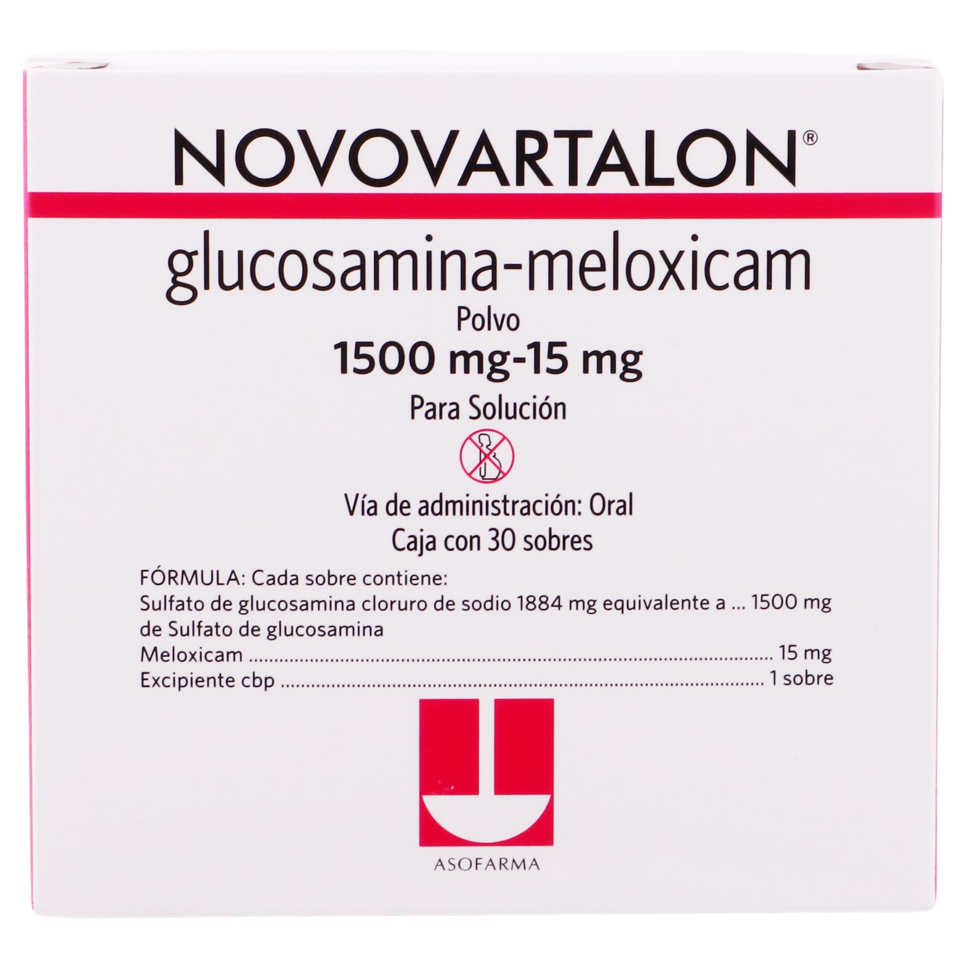 Novovartalon Sobre 1500Mg/15Mg Con 30 (Glucosamina/Meloxicam) 7 - 7501871721214