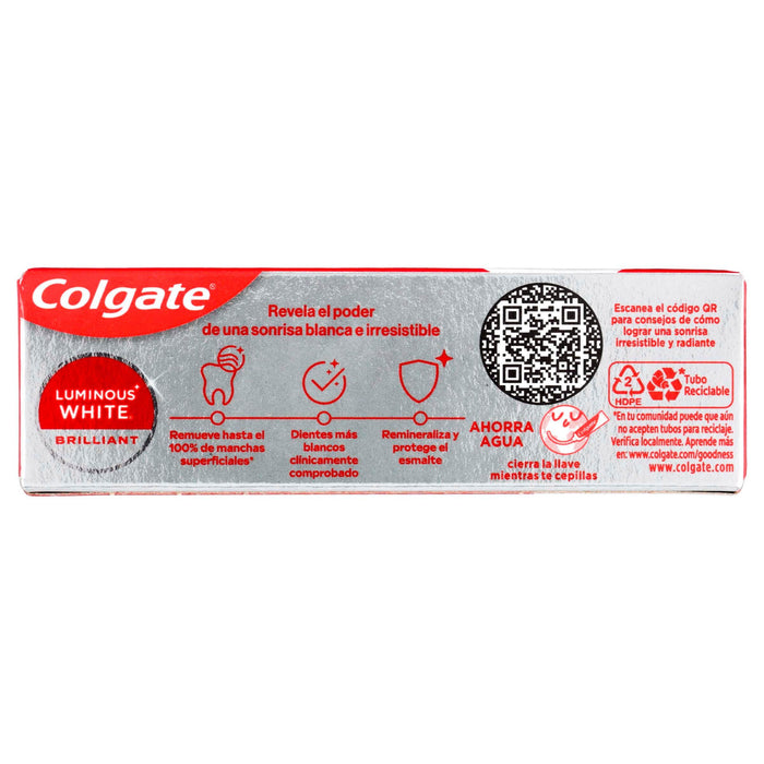 Colgate Pasta Dental Luminous White 22Ml - WeCare Pharma