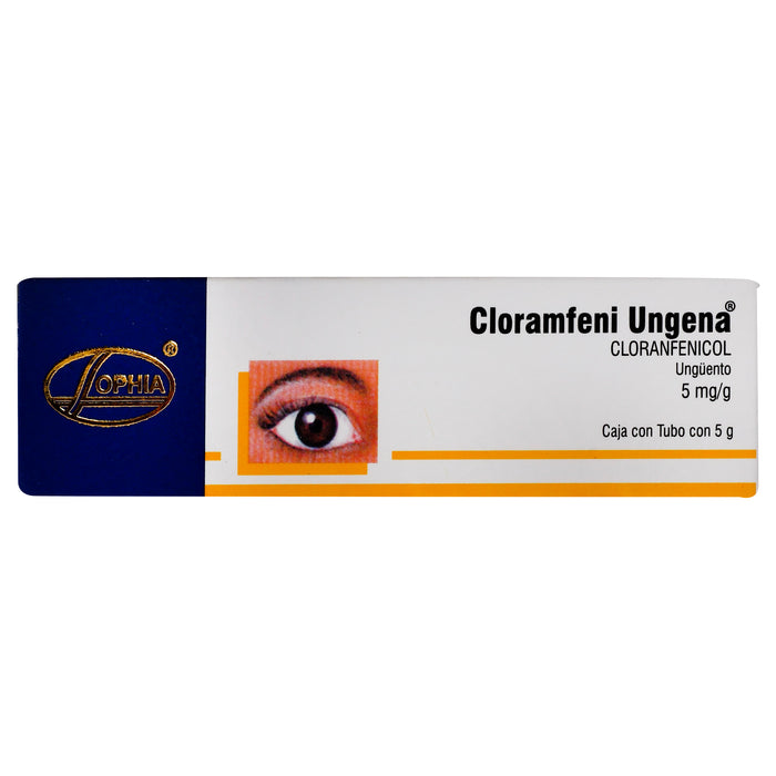 Cloranfeni Ungena Ung 5Mg/G 5G (Cloranfenicol) 6 - 736085228199