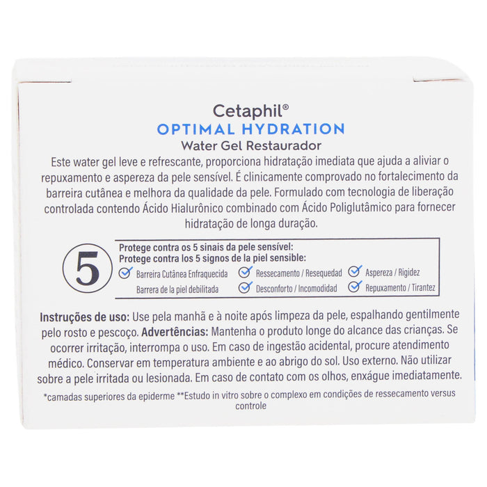 Cetaphil Optimal Gel Restaurador Hidratante 48G - WeCare Pharma