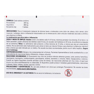 Algitrin 325Mg/200Mg Con 24 Tabletas (Paracetamol/Ibuprofeno) — WeCare ...