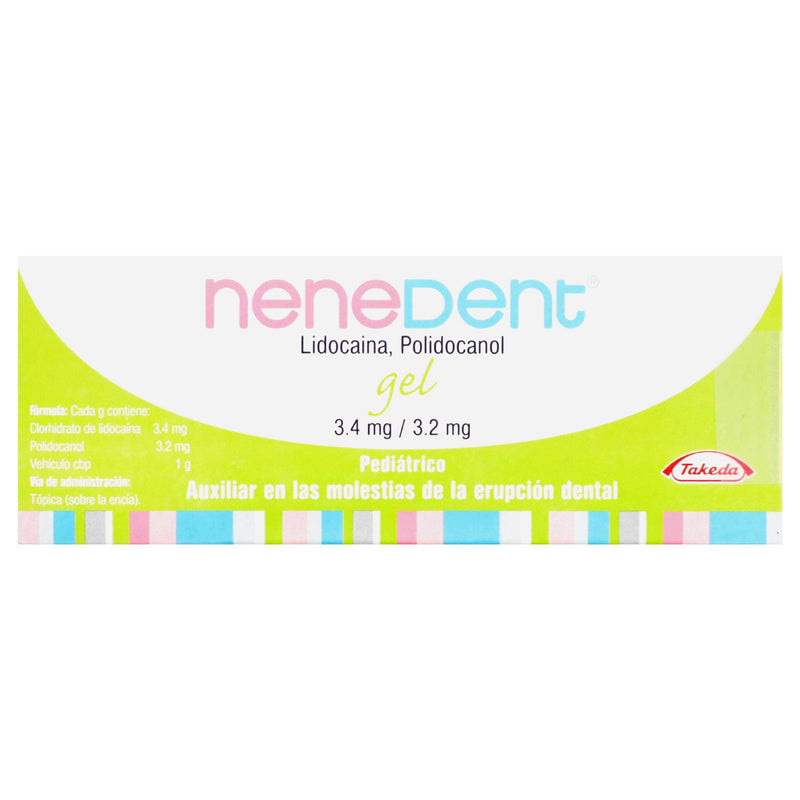 Nenedent (Lidocaina/Polidocanol) Gel 10G - WeCare Pharma