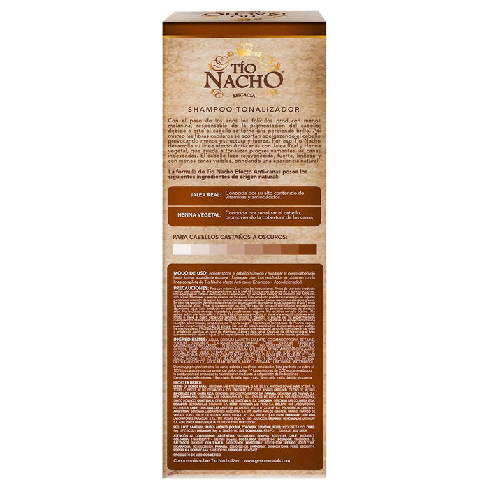 Shampoo Tio Nacho Anti Canas 415Ml - WeCare Pharma