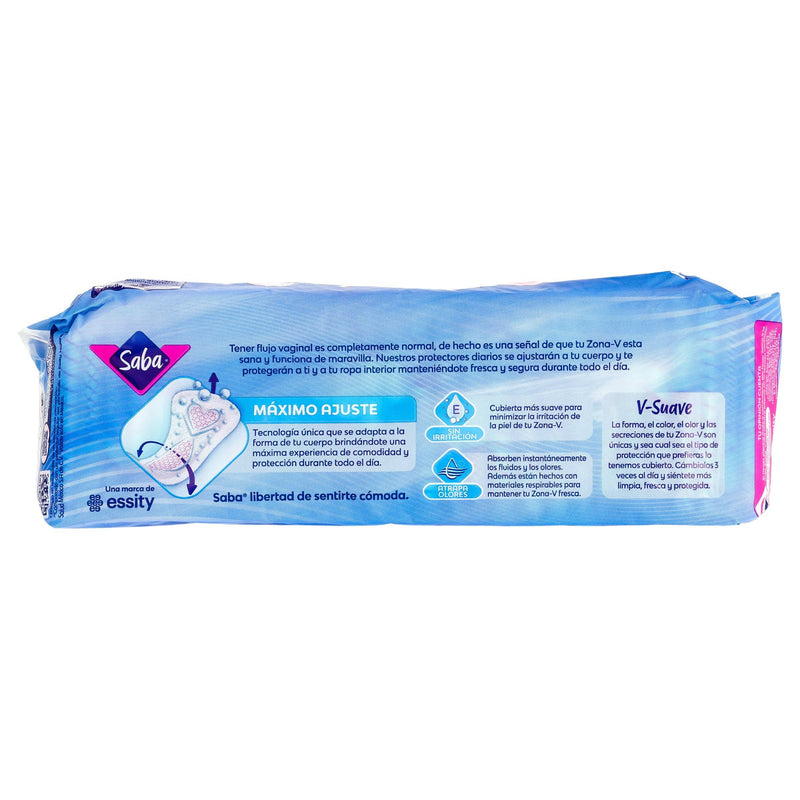 Protectores Saba Diarios Delicate Regulares Con 28 - WeCare Pharma