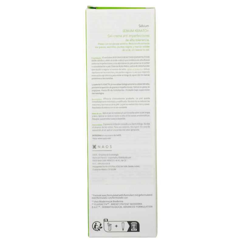Bioderma Sebium Kerato+ Gel Crema 30Ml - WeCare Pharma