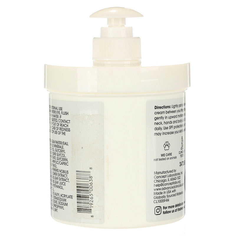 Advanced Clinicals Retinol Crema 454G - WeCare Pharma