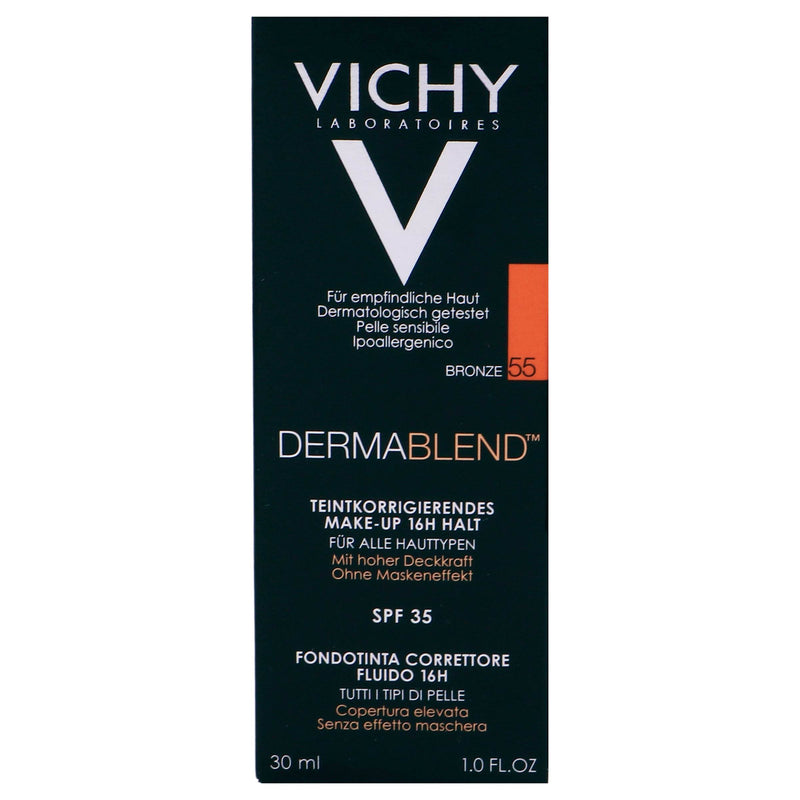 Vichy Dermablend Fluido 55 Bronce Fps35 20Ml - WeCare Pharma