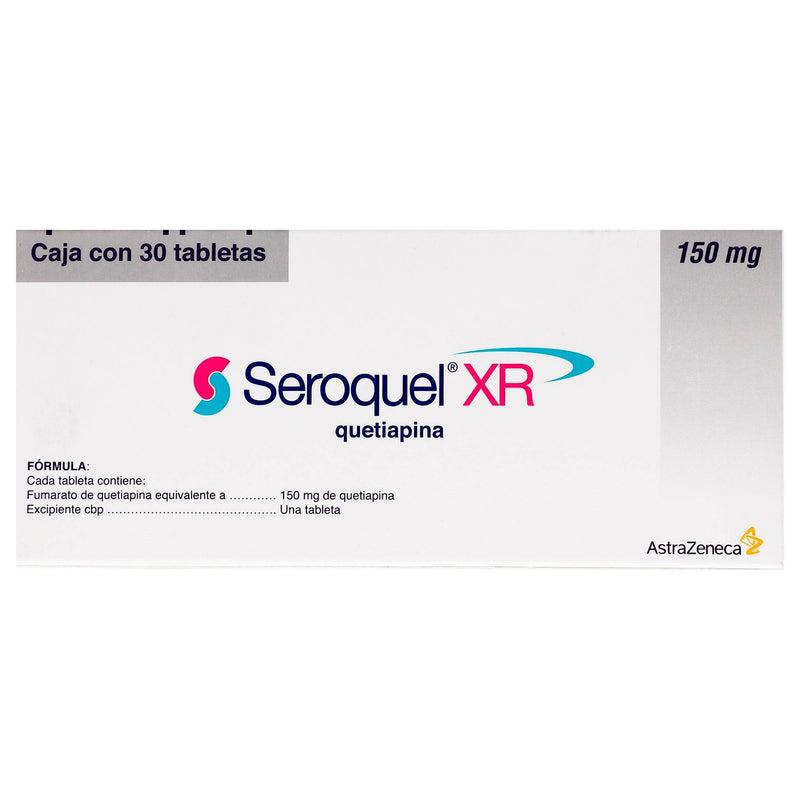 Seroquel Xr 150Mg Con 30 Tabletas (Quetiapina) - WeCare Pharma