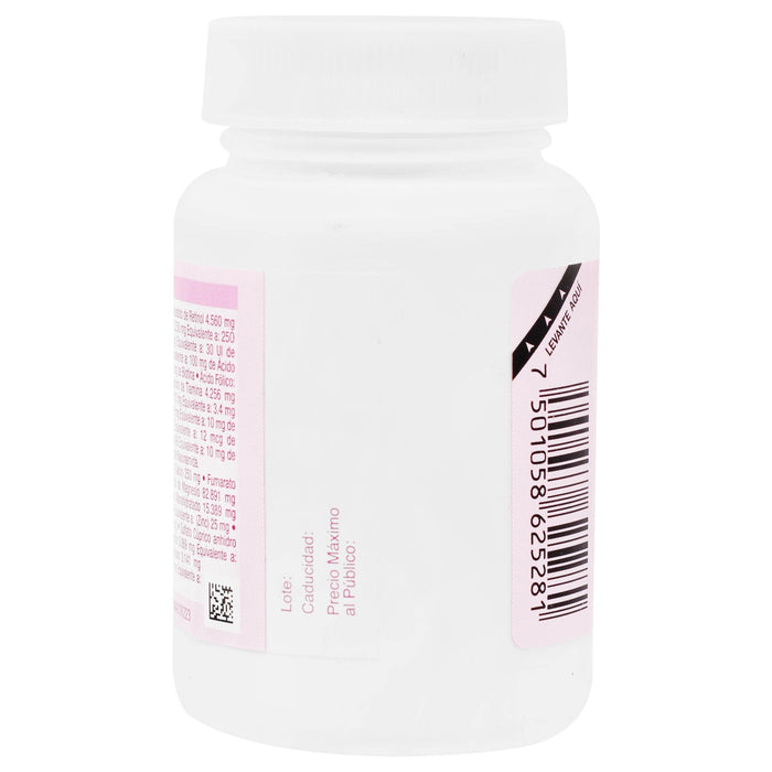 Materna Con 30 Tabletas (Multivitaminico) - WeCare Pharma