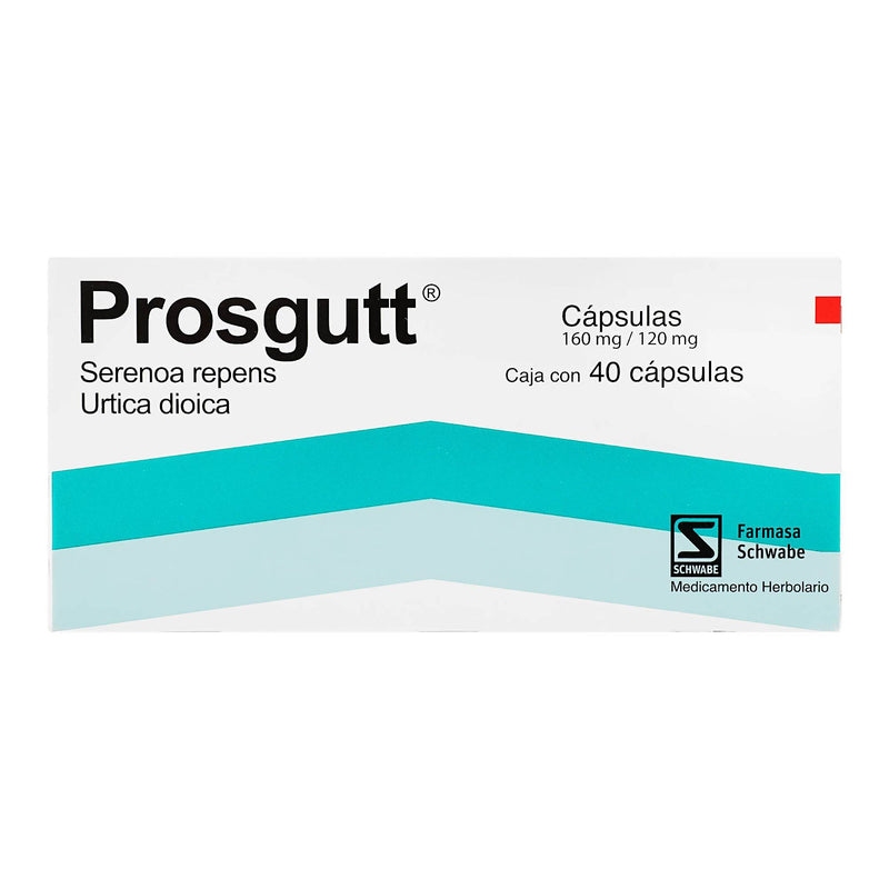 Prosgutt 160Mg/120Mg Con 40 Capsulas (Serenoa Repens/Urtica Dioica) - WeCare Pharma