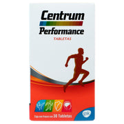 Centrum Performance Con 30 Tabletas (Multivitaminico/Complejo B/Ginkgo Biloba) - WeCare Pharma