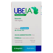 Ubeia Sobres 100Mg/Ml Con 20 (Paracetamol) - WeCare Pharma