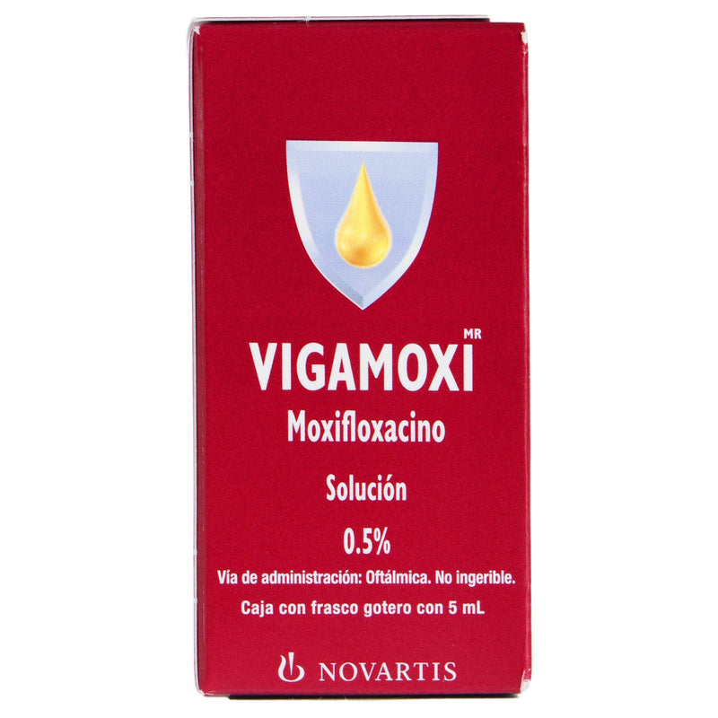 Vigamoxi Gotas 0.5% 5Ml (Moxifloxacino) - WeCare Pharma