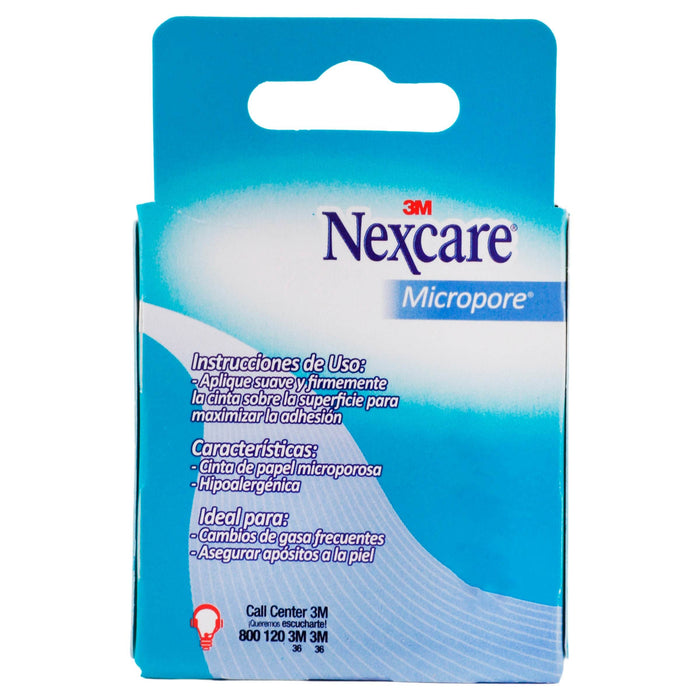 Cinta Microporosa Nexcare Piel 2.5X5Cm - WeCare Pharma