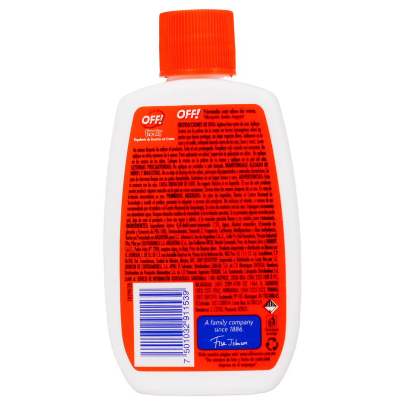 Repelente Off Family Crema 60G - WeCare Pharma